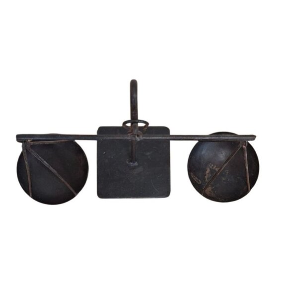 Vintage Black Metal Balance Apothecary Jewelry Scale Candle Decor - Picture 2 of 7